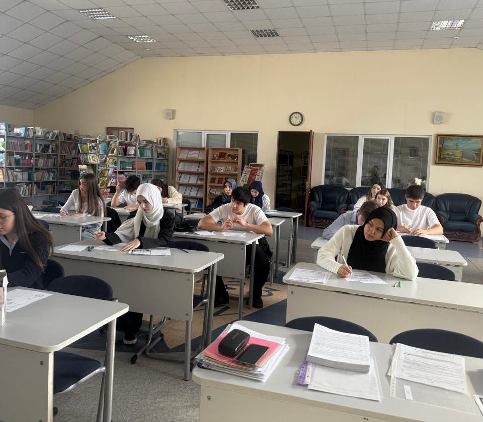 Проведение пробного ЕГЭ по русскому языку.