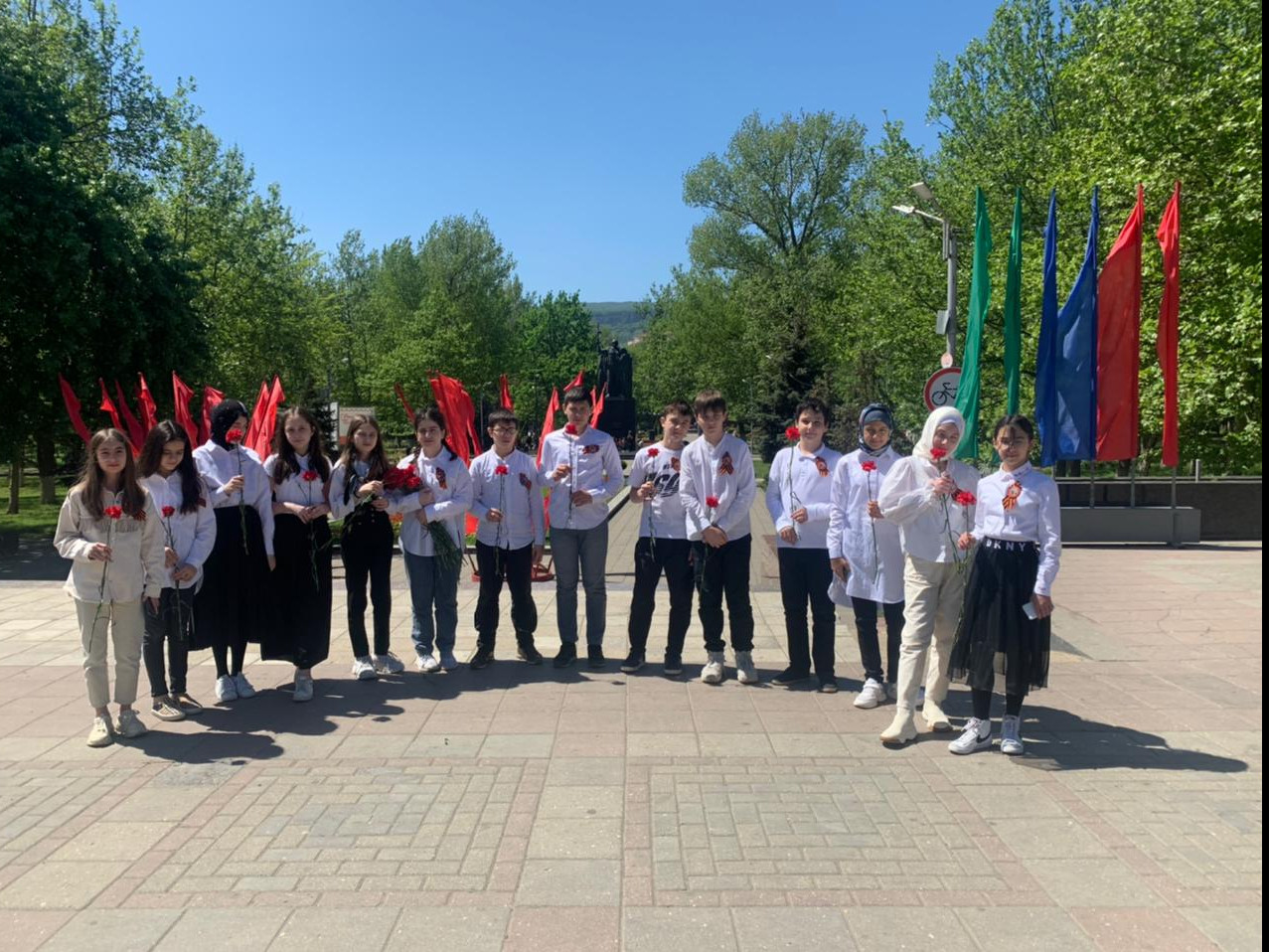 День победы в школе"Сафинат"