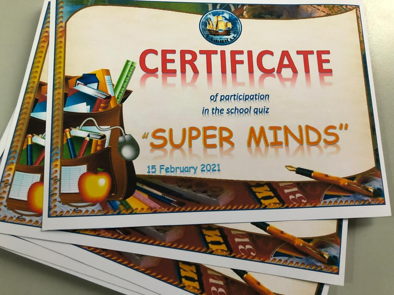 Интеллектуальная игра викторина "Super minds"