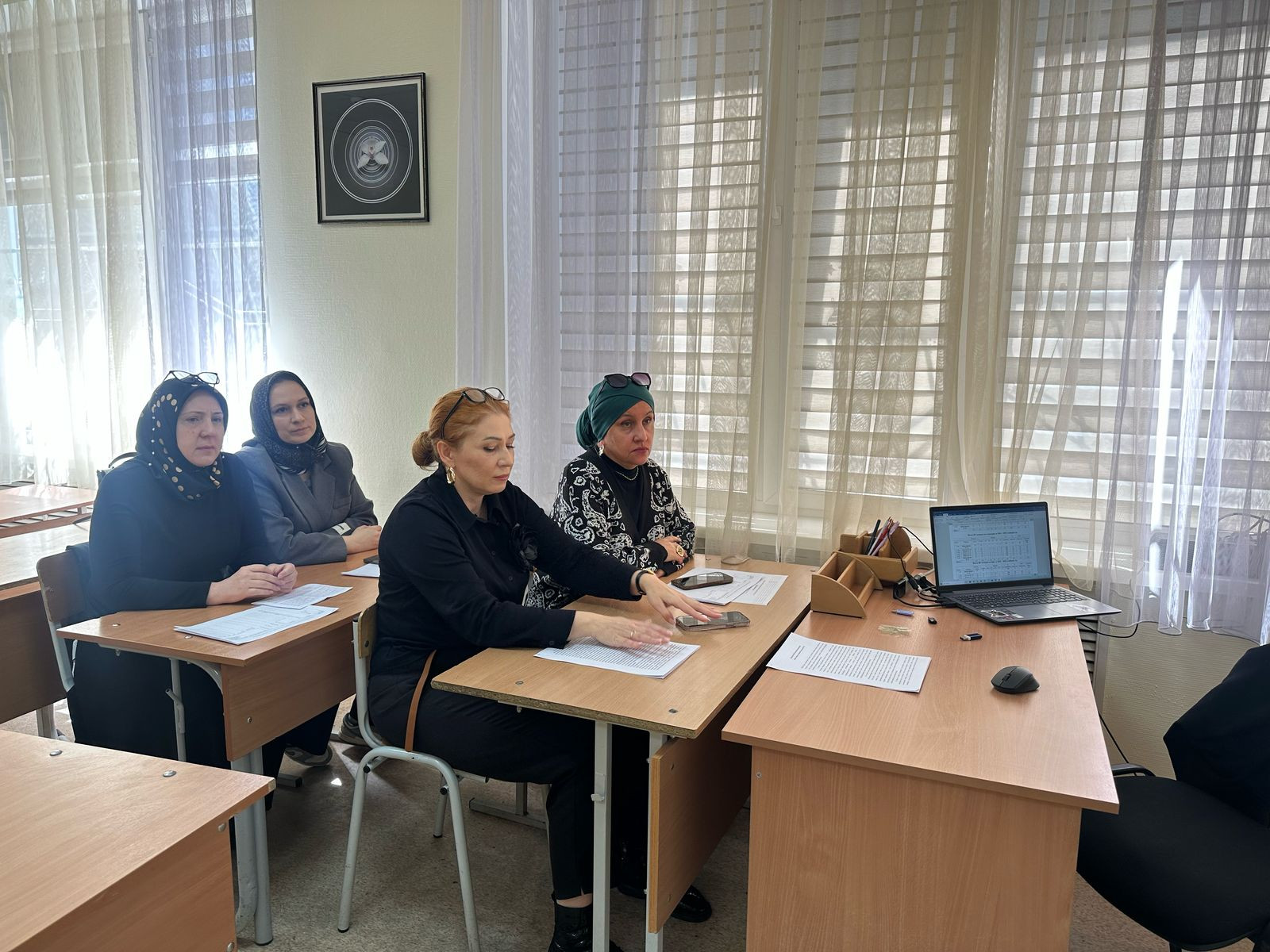 Заседание методического объединения учителей математики, биологии.