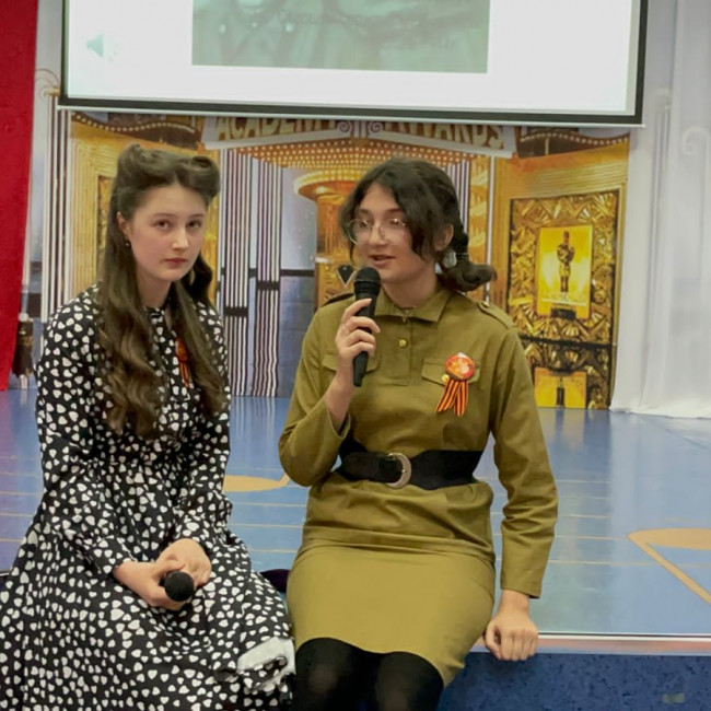 День Победы в школе «Сафинат»