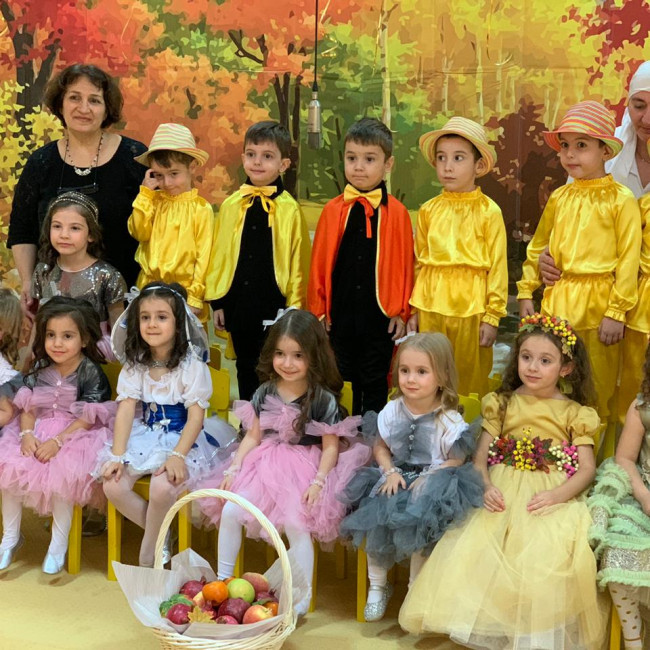 Осенние утренники в детском саде "Сафинат"