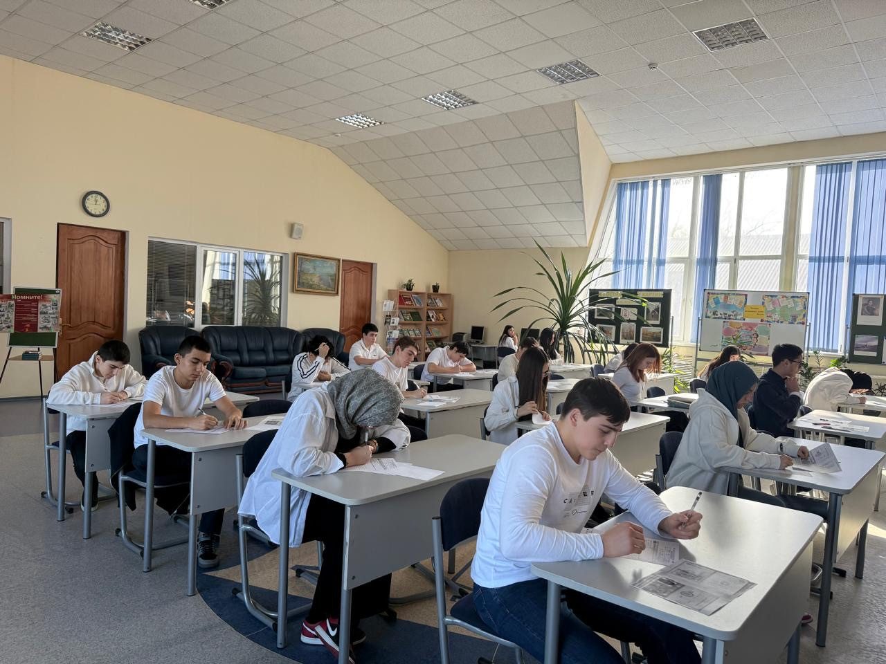 Проведение пробного ОГЭ по математике в 9-х классах.