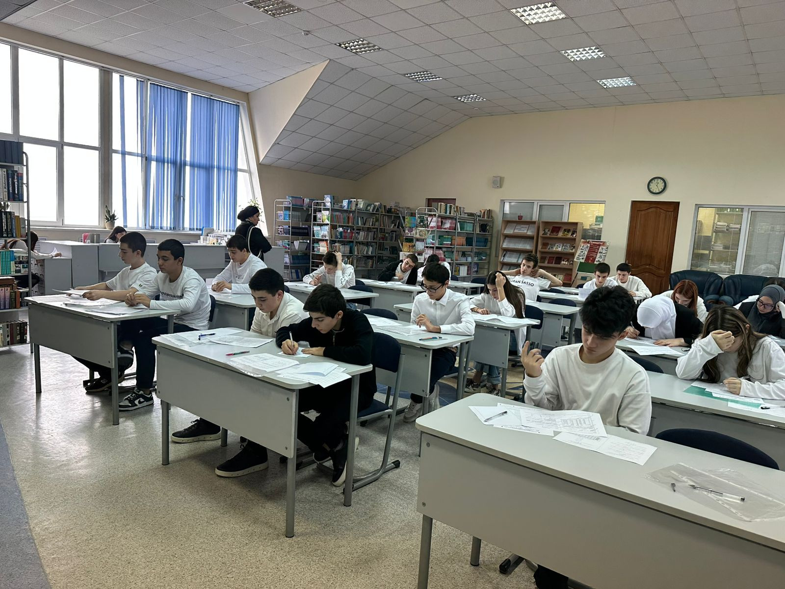 Проведение пробного ОГЭ по математике в 9-х классах.