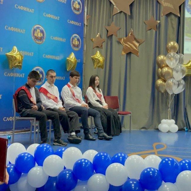 Последний звонок в школе «Сафинат»